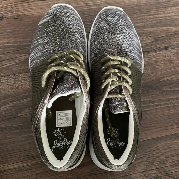 Etnies sz 8.5 green‎ gray lace up sneakers NWOT - Picture 2 of 10